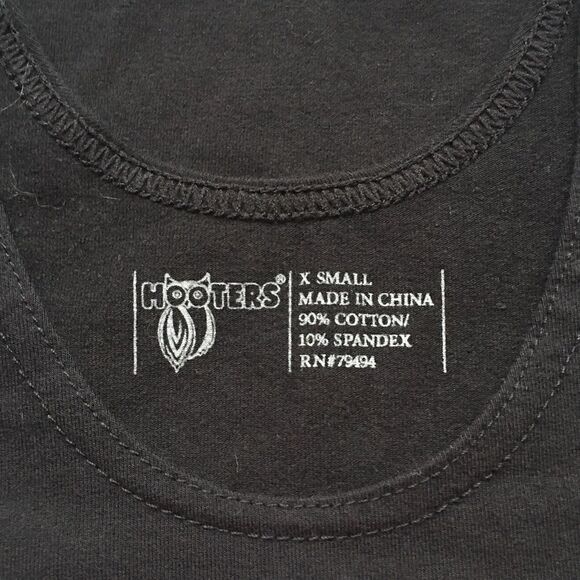 🔃Hooters Logo Waitress Uniform Tank Top - Picture 4 of 5